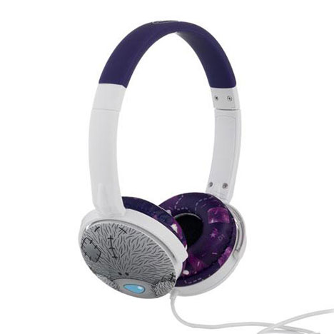 Purple Me to You Bear Adjustable Headphones £11.99
